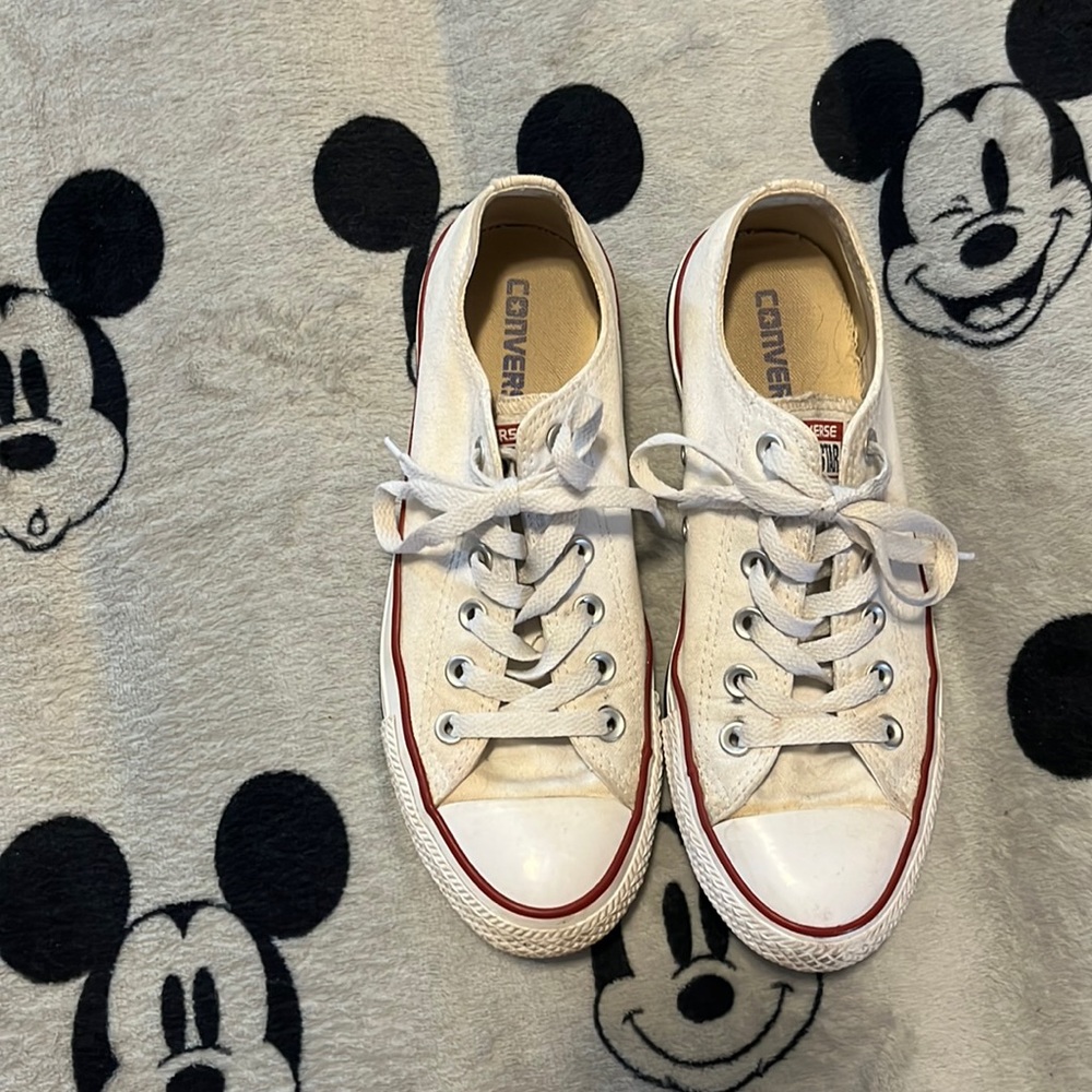 Used White Converse